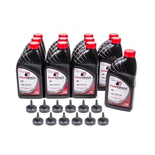 Penngrade Motor Oil 77296 1 qt. 80W90 Hypoid Gear Oil; Case of 12 BPO77296-12 - main